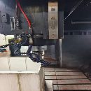 重型德扬532数控龙门发那科MF系统BT50刀柄齿轮传动工.