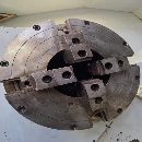 台湾原装立仲CNC-S50/3M重切削数控车床，24寸双液压卡.